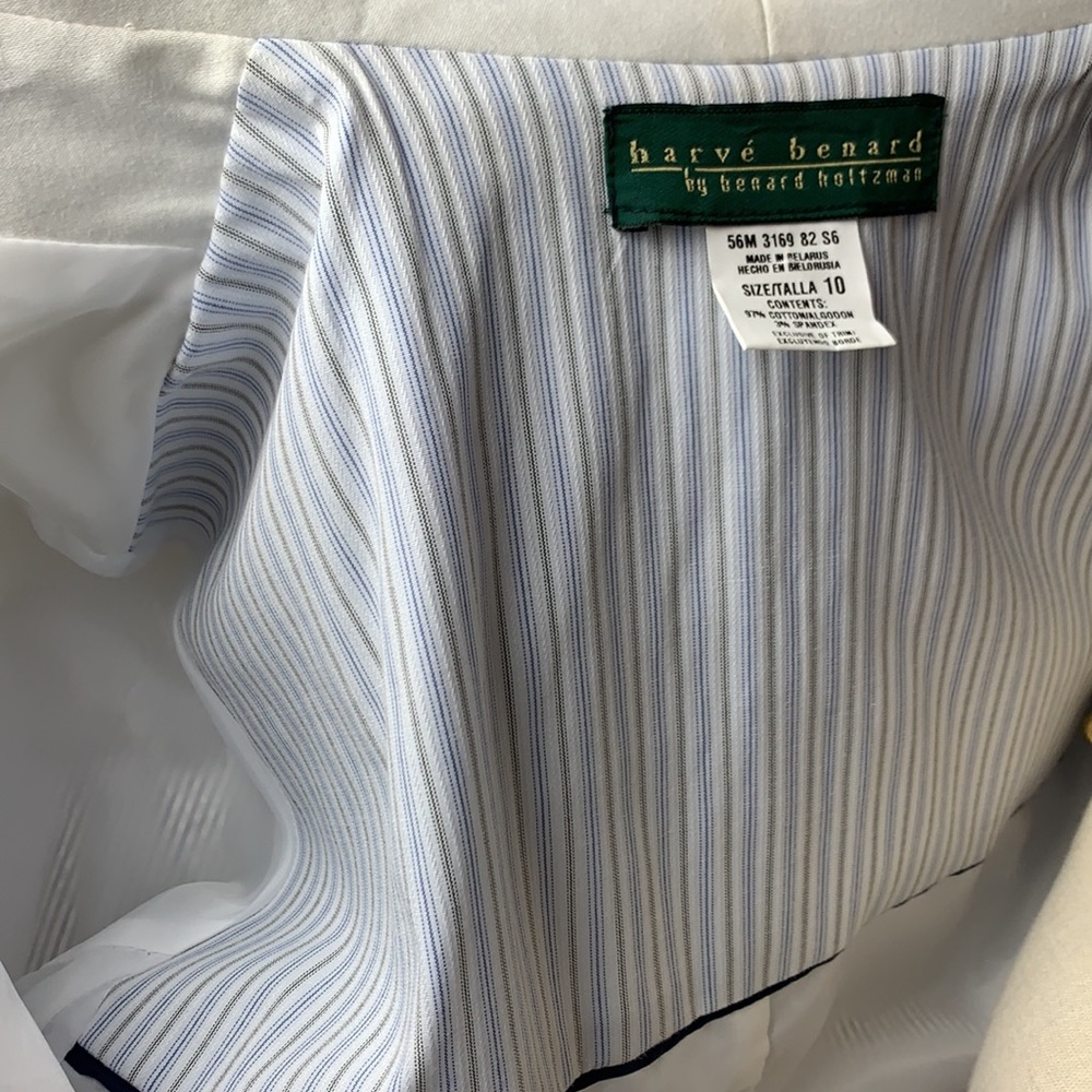 Vintage Harvè Benard Seersucker Blazer - Picture 11 of 14